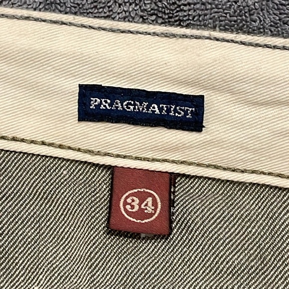 AGAVE DENIM PRAGMATIST Men’s Jeans, Sage Gray/Brown color, size 34/30 - Picture 6 of 14
